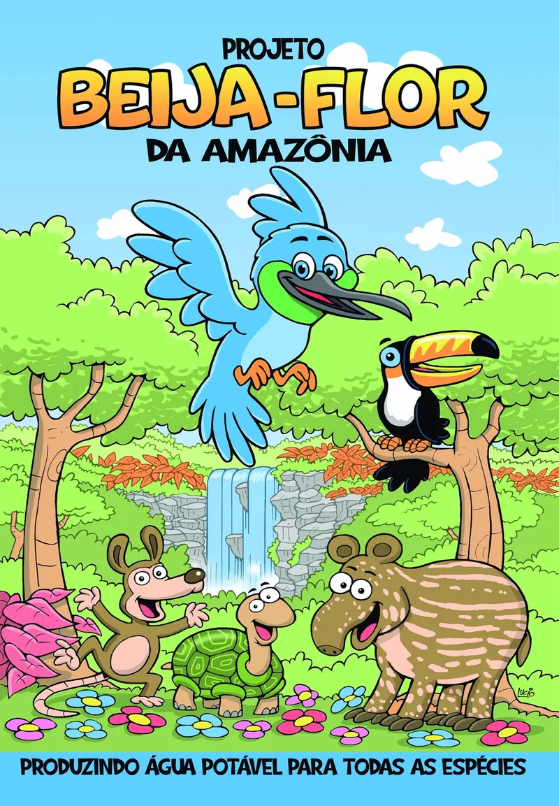 Capa — Projeto Beija-Flor da Amazônia